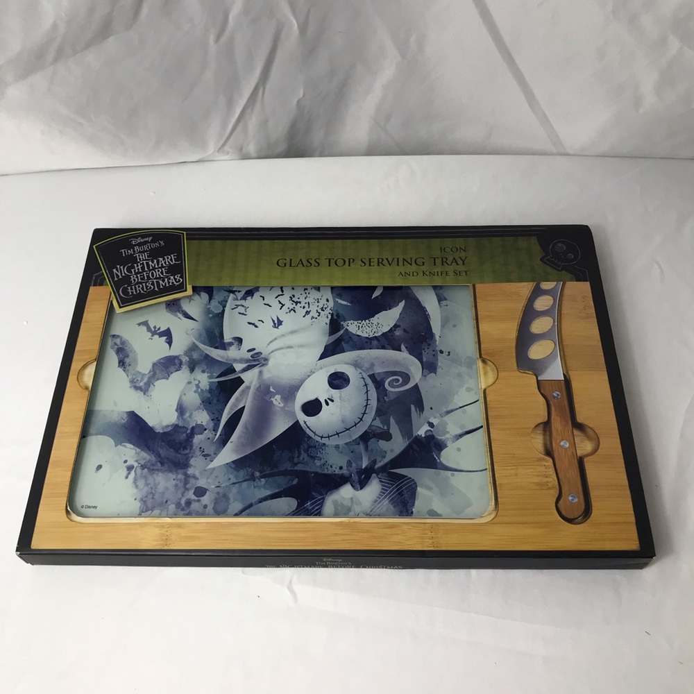 Toscana Nightmare Before Christmas Cutting Board & Knife Set